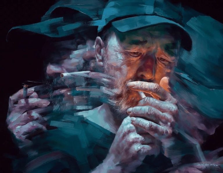 Glint and gesture: Regina Goldelman expressive abstraction in focus