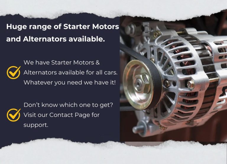 Smart choices for UK vehicle starters and motors Smart choices for UK vehicle starters and motors