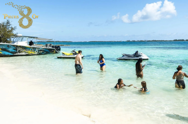 Encounter the famed swine experience on a pristine Bahamian isle