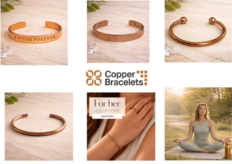 Elegant Copper Jewelry for Women | Stylish and Therapeutic Accessories