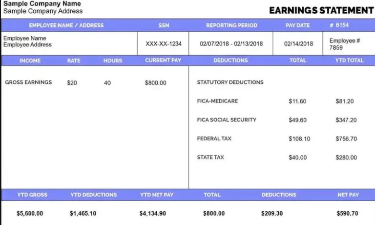 Easy-to-Use Paystub Template with Built-In Calculator for Accurate Payroll Easy-to-Use Paystub Template with Built-In Calculator for Accurate Payroll