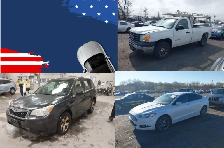 Crashed Cars Auction Online – Find Affordable Vehicles for Restoration and Parts