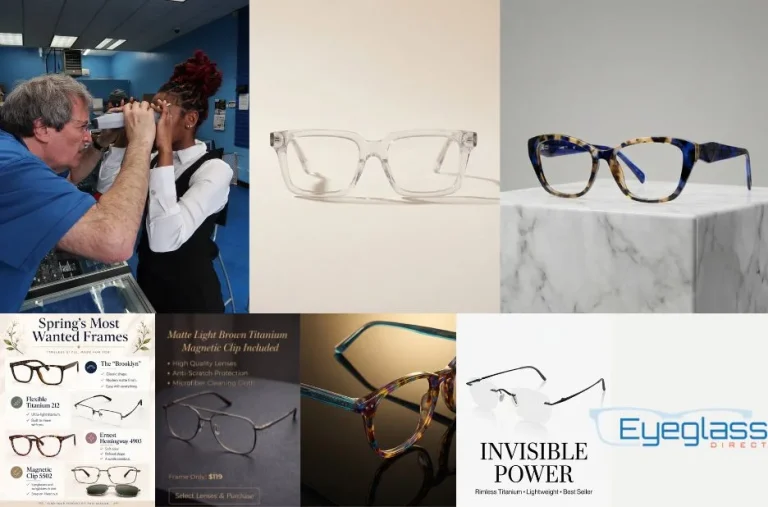 How to Choose and Care for Premium Titanium Eyewear Collections from EyeglassDirect