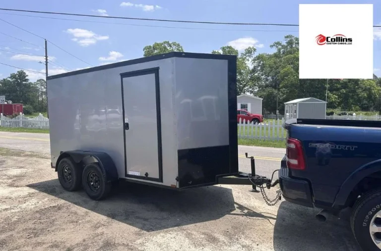 Discover Collins Custom Cargo’s Tandem Axle Blackout Trailers for Ultimate Hauling Power and Style