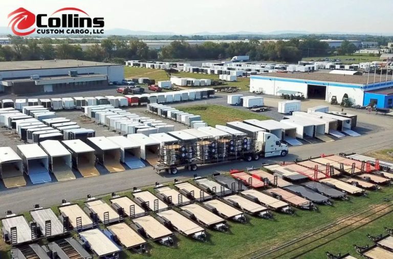Trustworthy 7 by 16 Tandem Axle Enclosed Cargo Trailer by Collins Custom Cargo Trustworthy 7 by 16 Tandem Axle Enclosed Cargo Trailer by Collins Custom Cargo