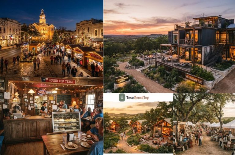 Round Top Texas: Key Benefits for Visitors and Hosts in the Round Top Area