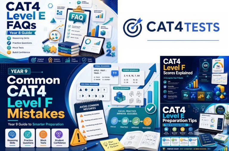 CAT4 Level G Practice Test for Year 11 Free: Smart Prep with Cat4tests